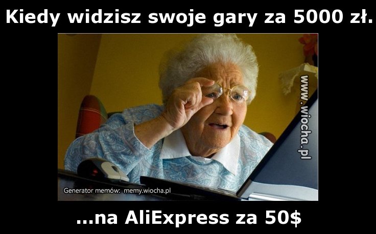 Kiedy widzisz swoje gary za 5000 zł.