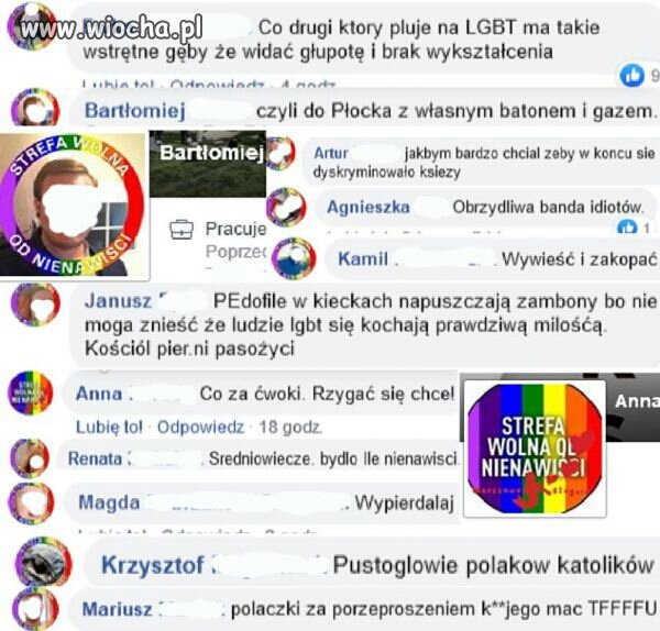 Strefa wolna od nienawiści.