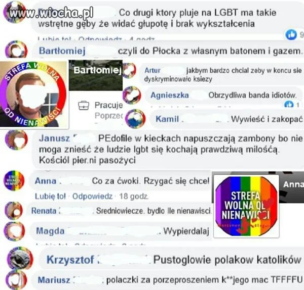 Strefa wolna od nienawiści.