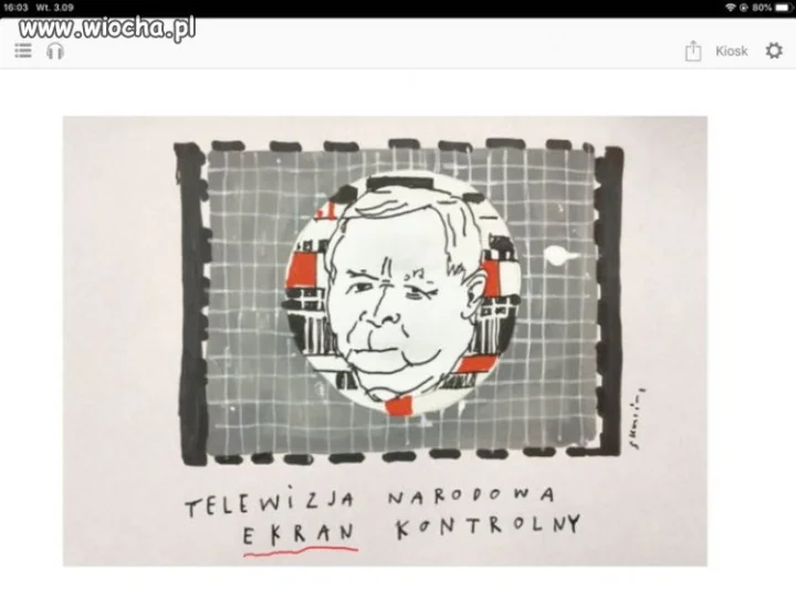 Ekran kontrolny...