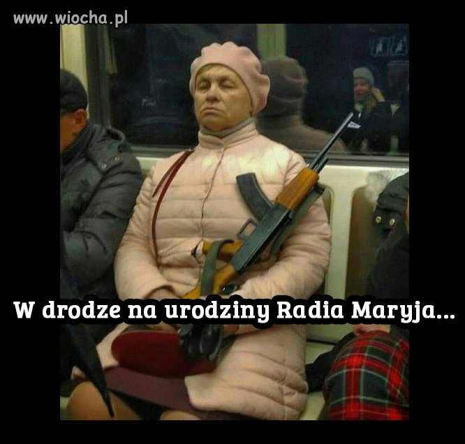 W drodze na urodziny...