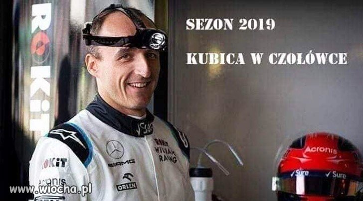 Kubica w czołówce 