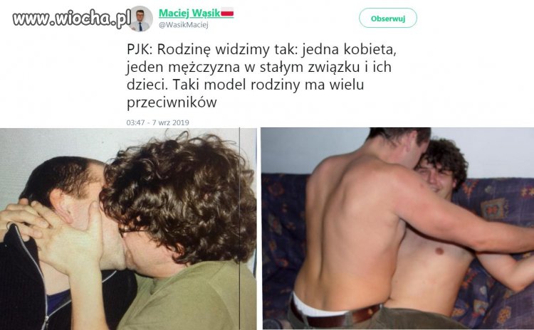 Stary kawaler tak widzi rodzinę
