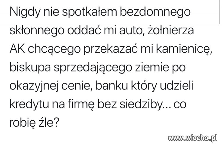 Co jest nie tak ?