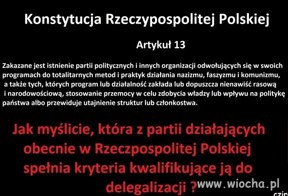 Konstytucja Rzeczypospolitej Polskiej 
