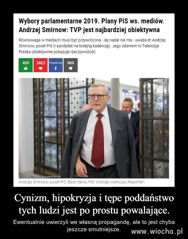 Oj tam, oj tam. Może się napił produktów rodzinnej
