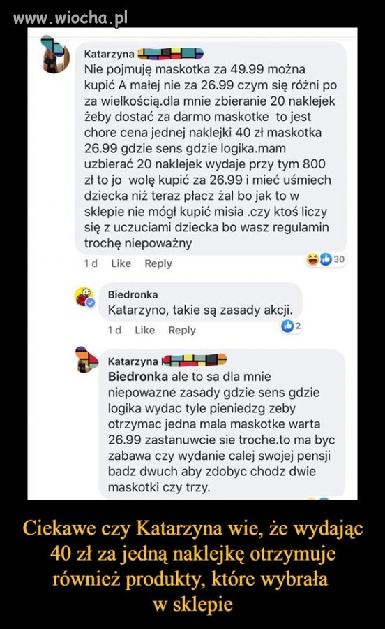Katarzyna nie rozumie...