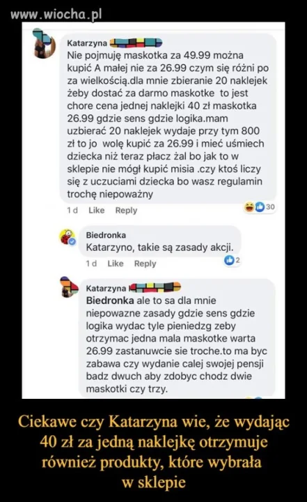 Katarzyna nie rozumie...