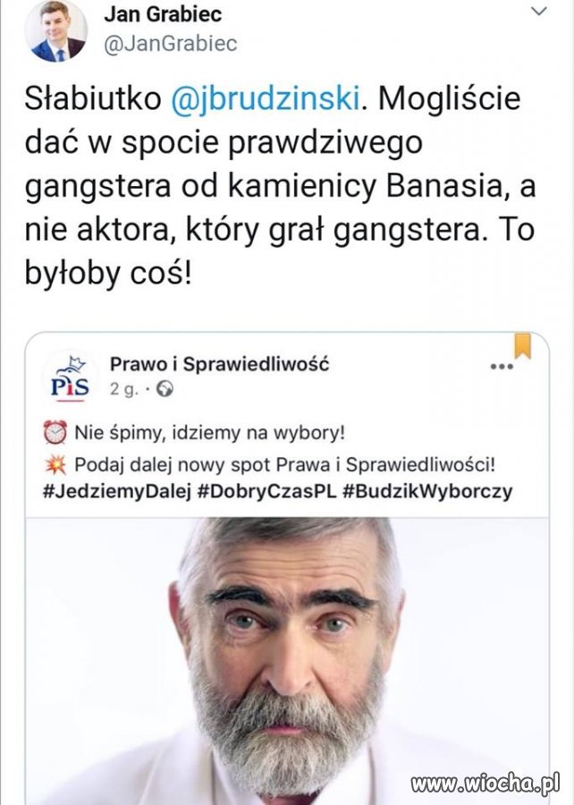 W tej dziedzinie PiS ma faktycznie mocne kadry ...