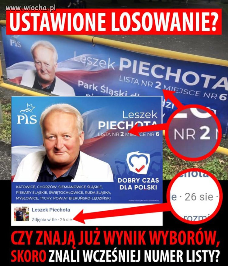 Losowanie list było dzisiaj !