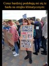 Tymczasem na strajku klimatycznym