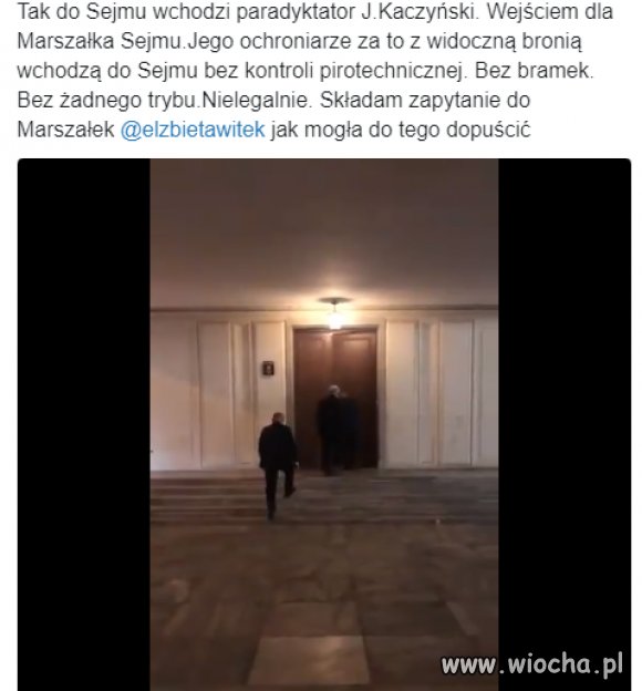 Bo to jest jego sejm
