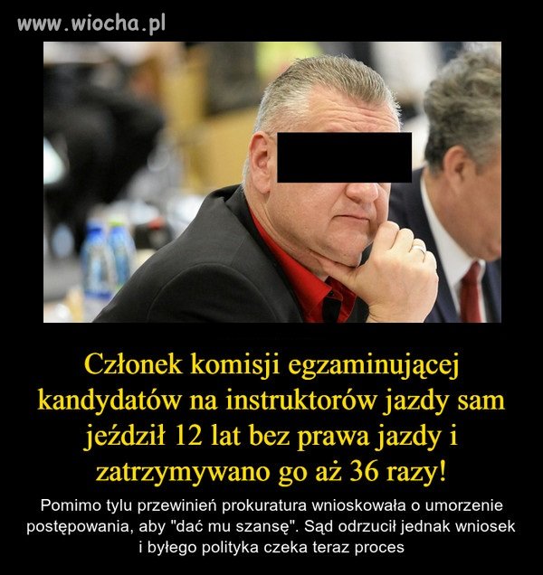 To dlatego tyle szeryfów na polskich drogach.
