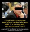 To dlatego tyle szeryfów na polskich drogach.