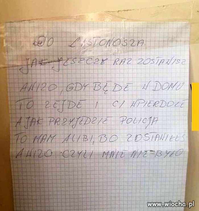 W Elblągu walczą z leniwymi listonoszami