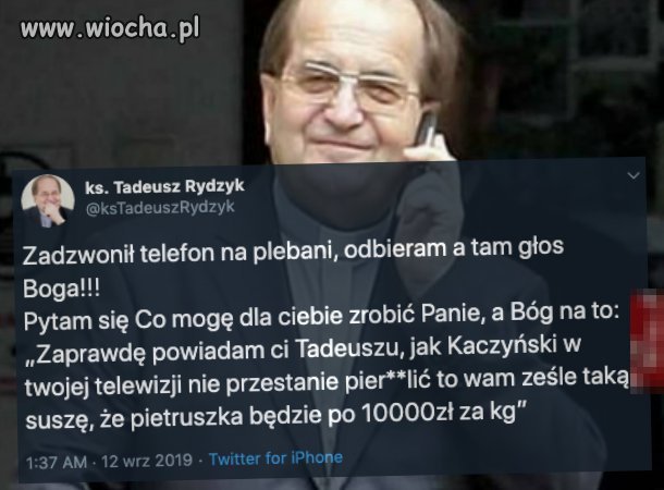 Telefon z ostrzeżeniem 