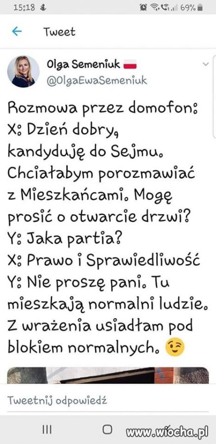 I powinno się