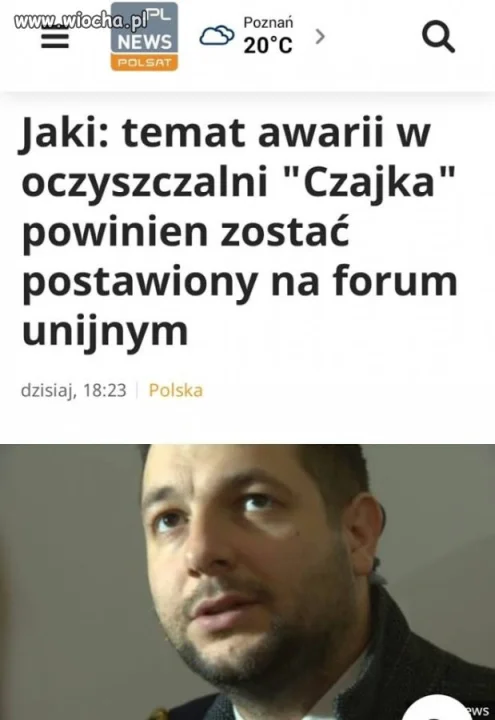 Wyszedł z lasu i powiedział