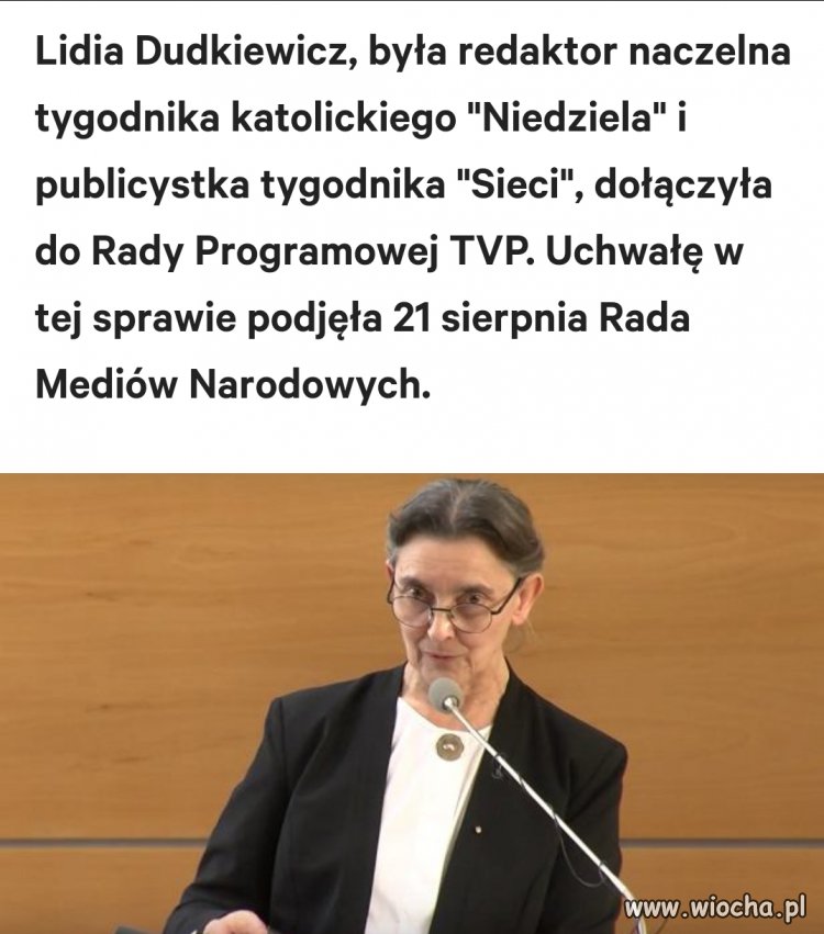 Media narodowe i paranoik religijny.