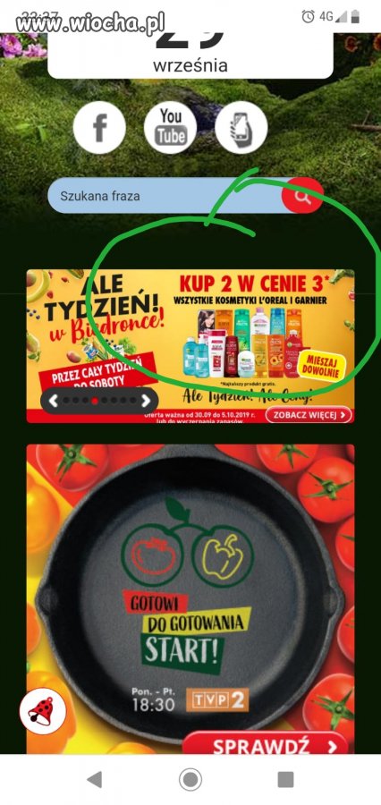 Dzisiejsza promocja w Biedronce 