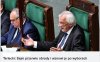 Na pytanie dziennikarki czy to na wniosek prezesa 