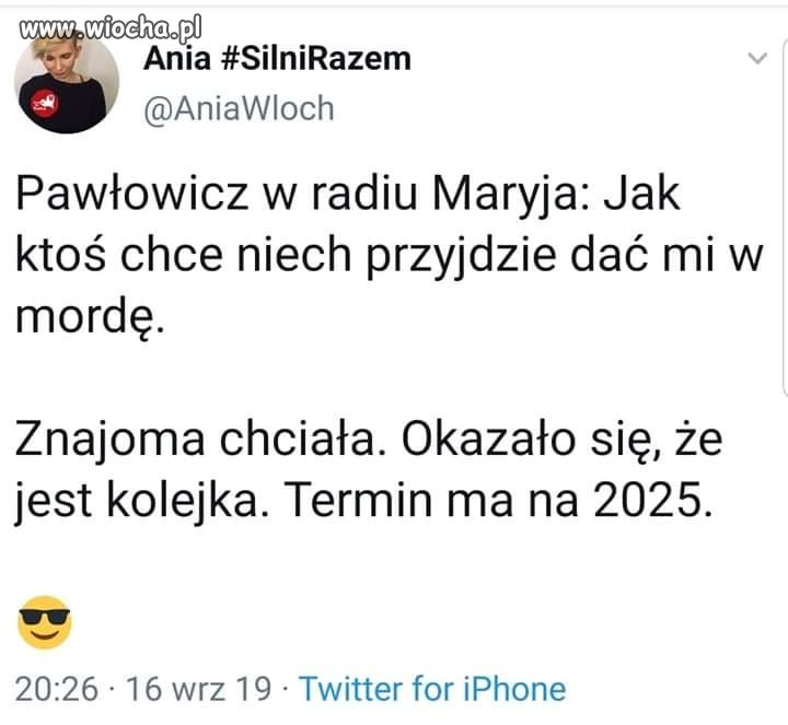 Kurde, dzwoniłem zaraz po zobaczeniu tego mema 