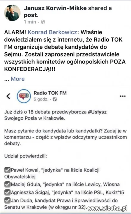 Przemilczanie Konfederacji