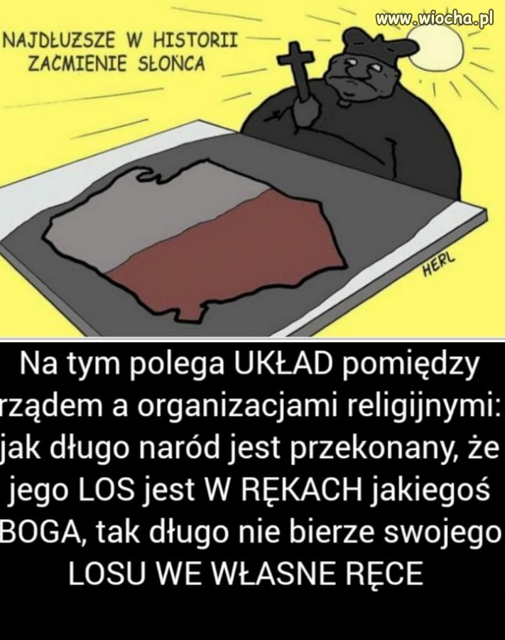 Radzę się nad tym zastanowić. Pogońmy to klesze...