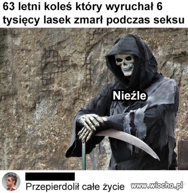 Mieć przejebane