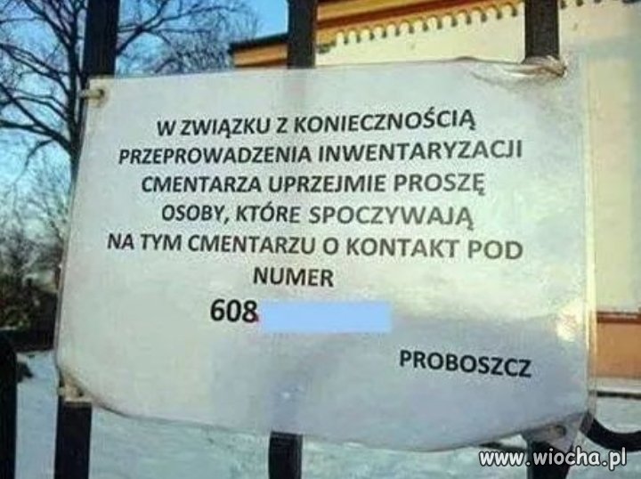 Inventaryzacja cmentarza