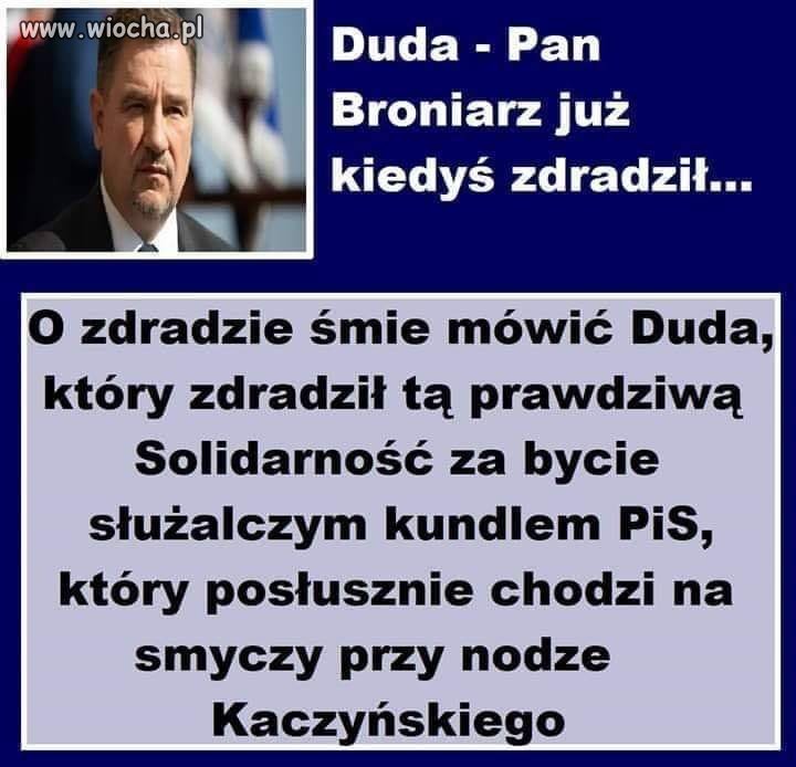I kto to mówi panie Duda 