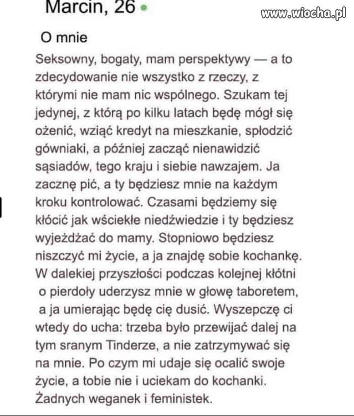 Tymczasem na Tinderze...