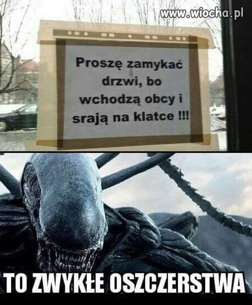 Zamykać drzwi!