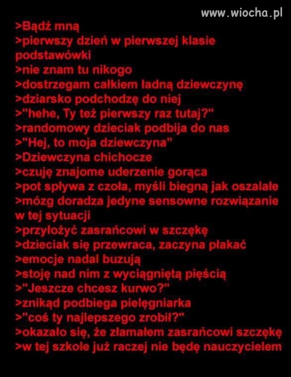 W szkole