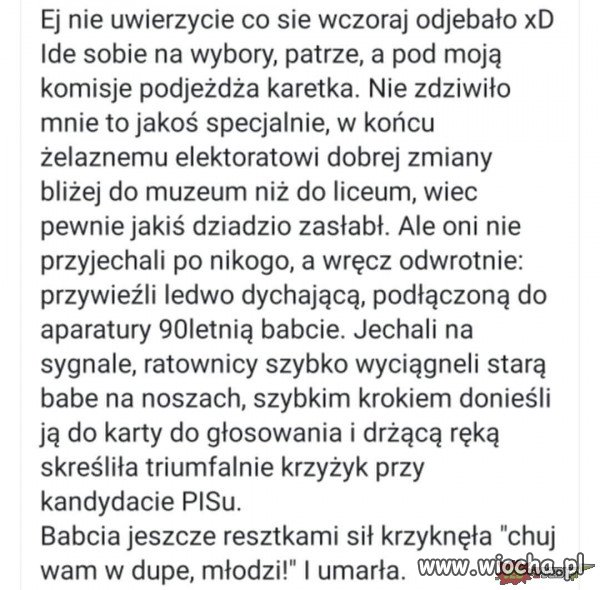 Wszystko przez babcie