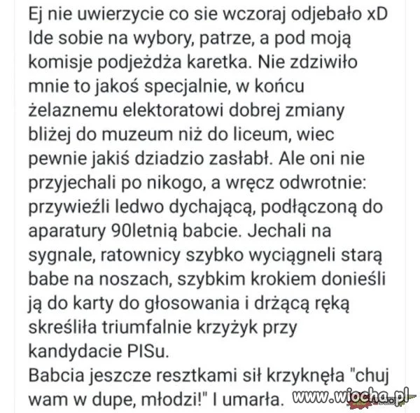Wszystko przez babcie