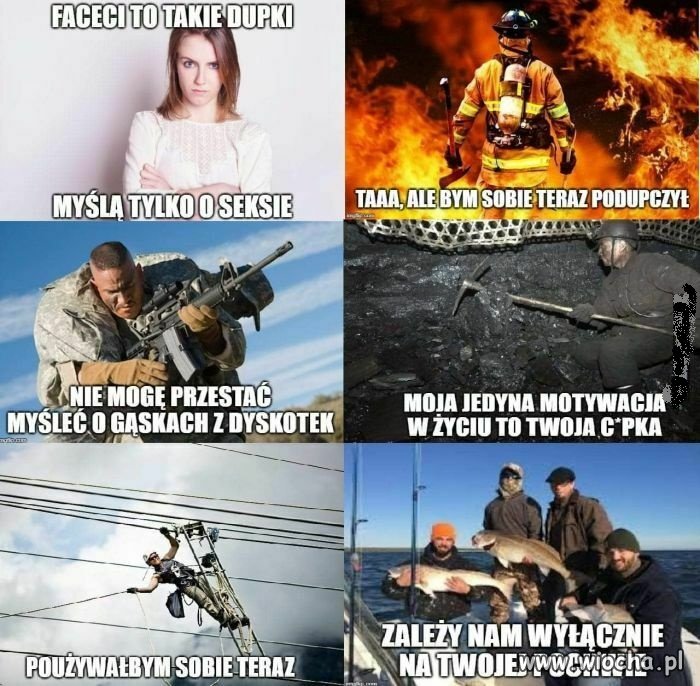 Faceci myślą 