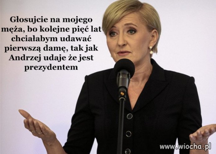 Agata Kornhauser Duda ma prośbę...