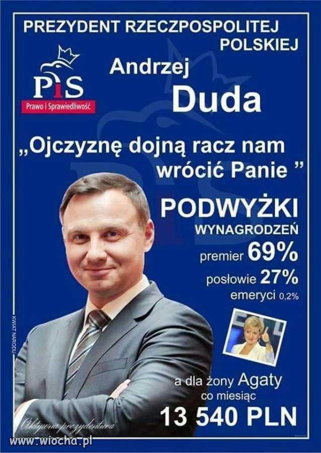 Andrzej Duda czyni cuda. 