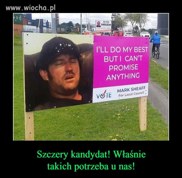 Szczery kandydat