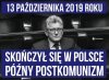 Idzie na emeryturę...tak stwierdził