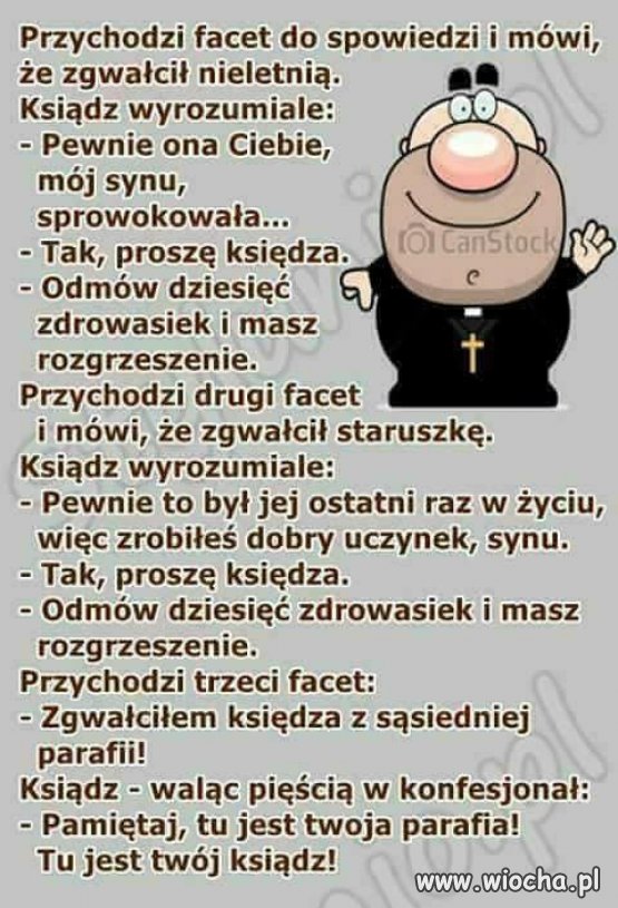 Kochaj proboszcza swego ...