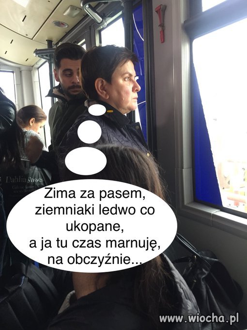 No ale, żeby tak z islamskim imigrantem Beata...