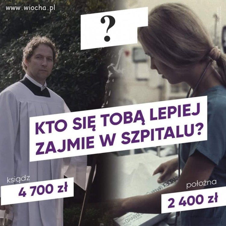 Nie rozumiem jednego...czemu ksiądz jest na etacie