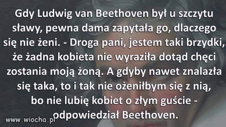 Dystans do siebie i dobry gust.