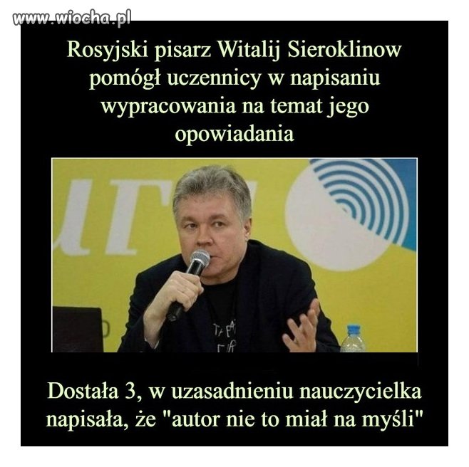 Nauczycielka wie lepiej