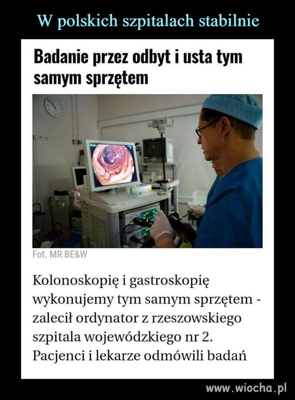 Polskie szpitale...