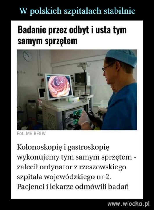 Polskie szpitale...