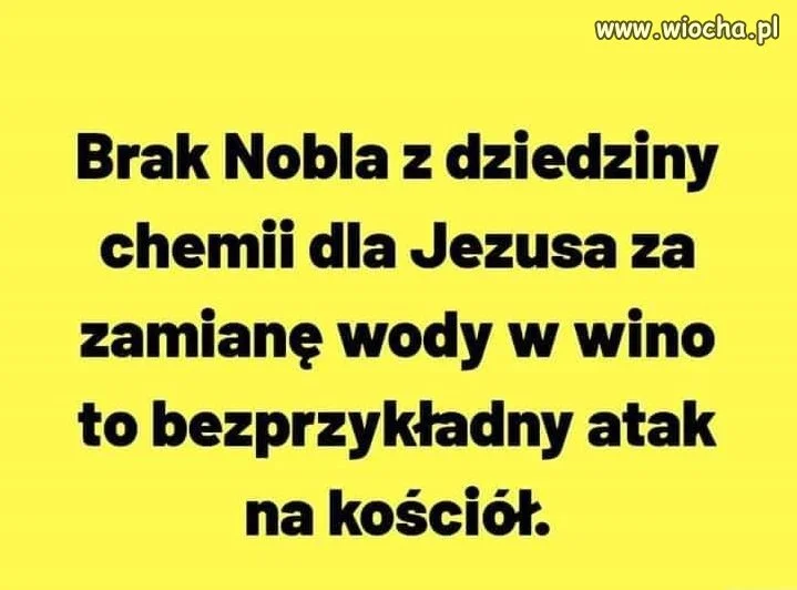 To przecież oczywista oczywistość ...