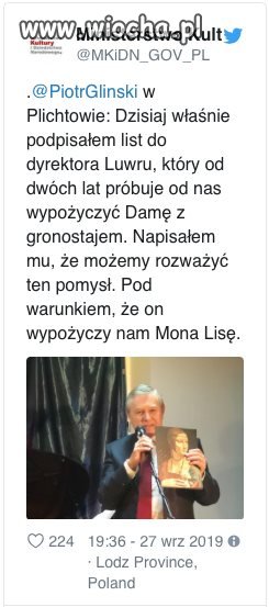Kultura ministra kultury